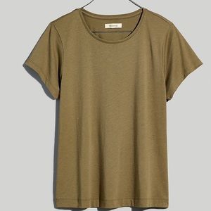▪️ Madewell Drapey crewneck tee